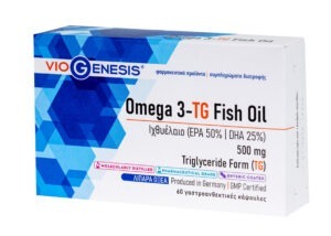 VioGenesis Omega 3 - TG Fish Oil 60 enteric coated caps