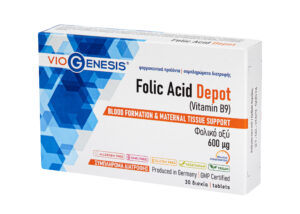 VioGenesis Folic Acid Depot 600 μg 30 tabs